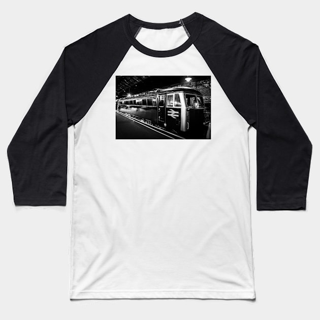 British Rail Royal Scot Locomotive Baseball T-Shirt by axp7884